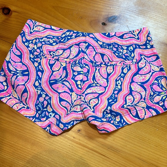 LILLY PULITZER 00 The Kerrie Short 3" Inseam Multi Can't Resist Print - Picture 2 of 8